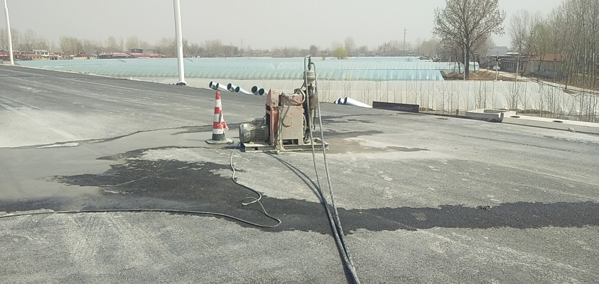 阳原道路回填土下沉注浆