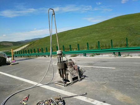 阳原公路地基基础注浆加固